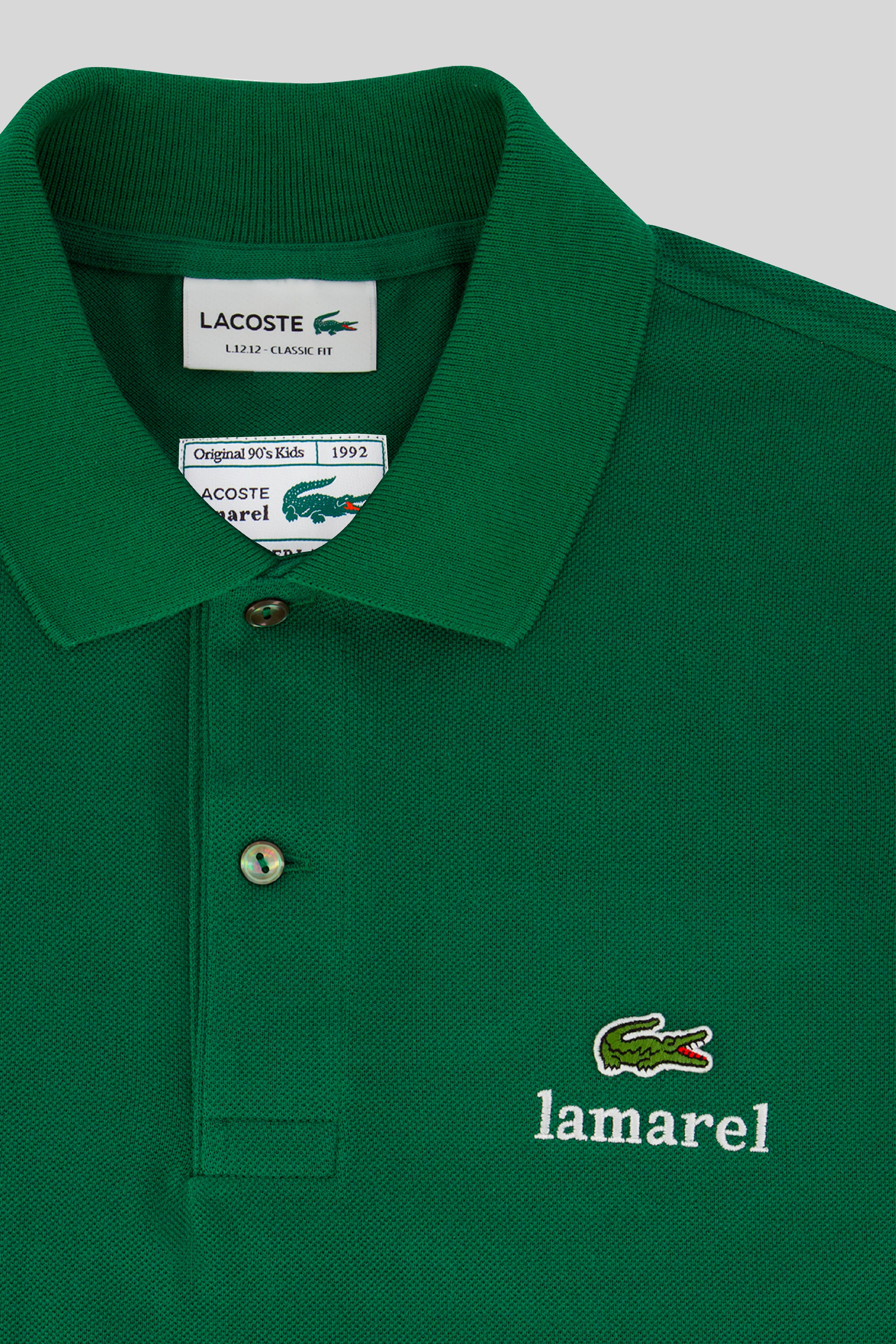 LACOSTE X LAMAREL POLO SHIRT