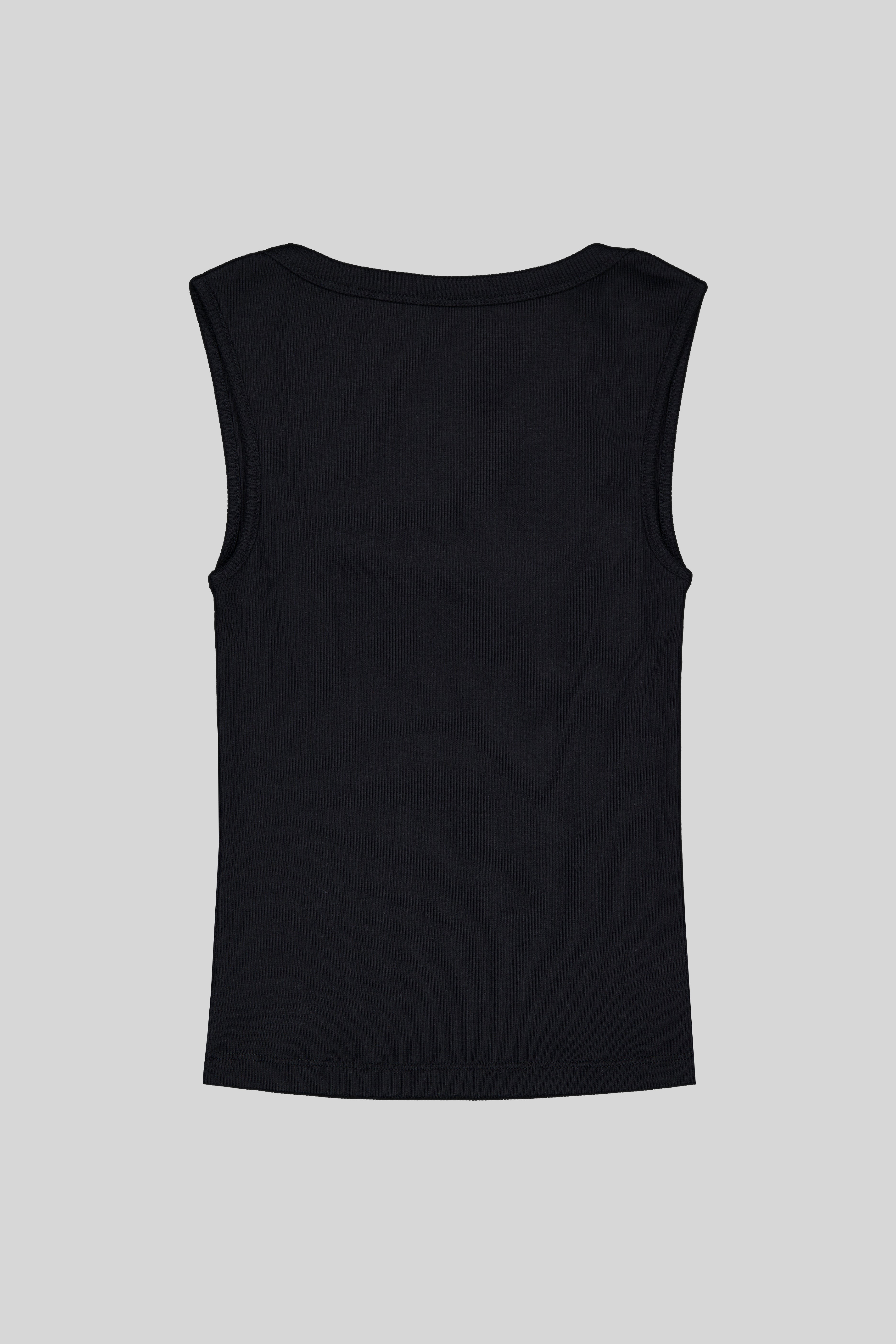 RIBBED OPEN BACK TOP