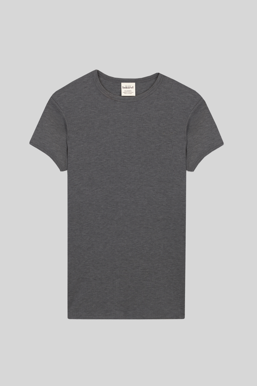RIBBED T-SHIRT