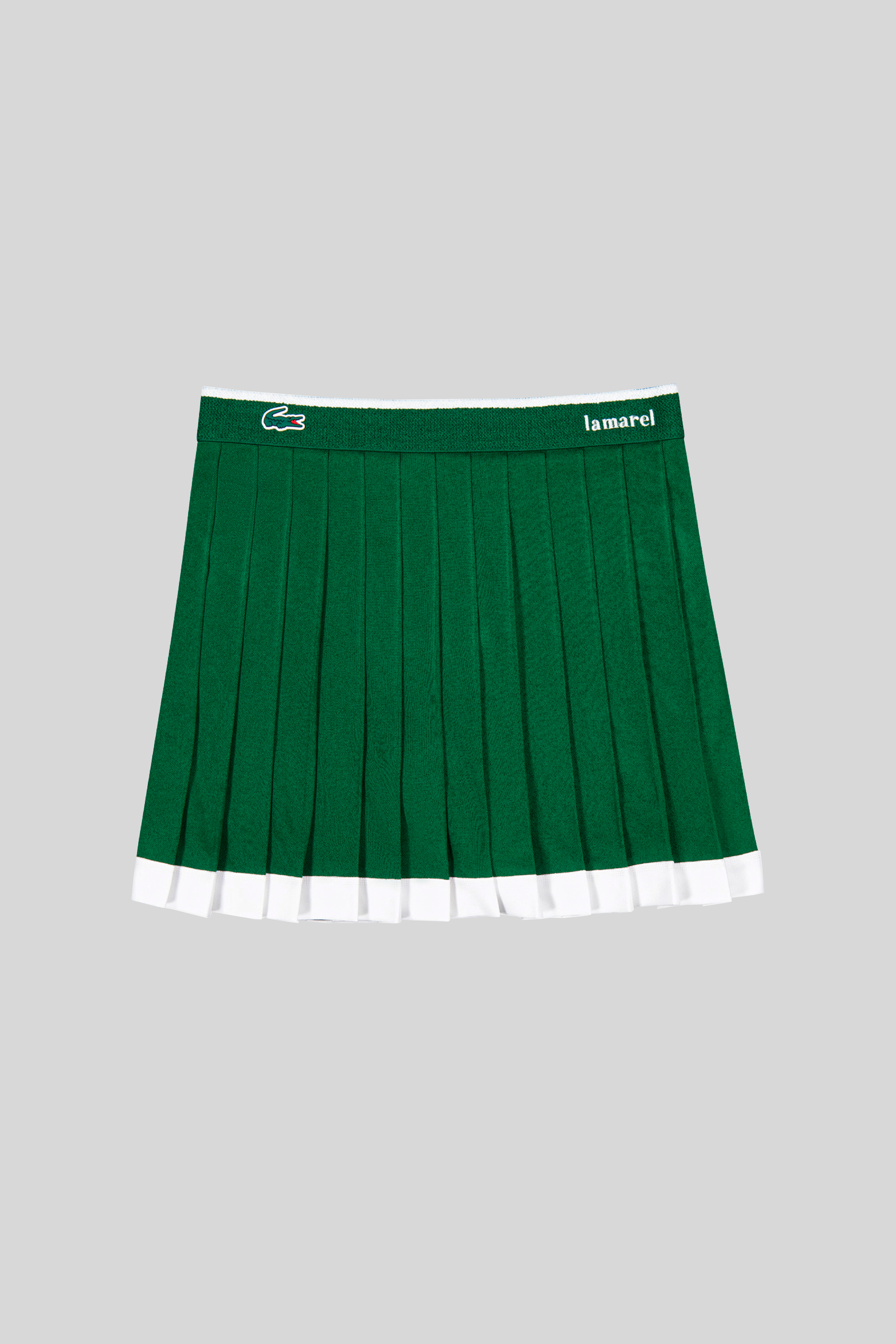LACOSTE X LAMAREL PLEATED SKIRT