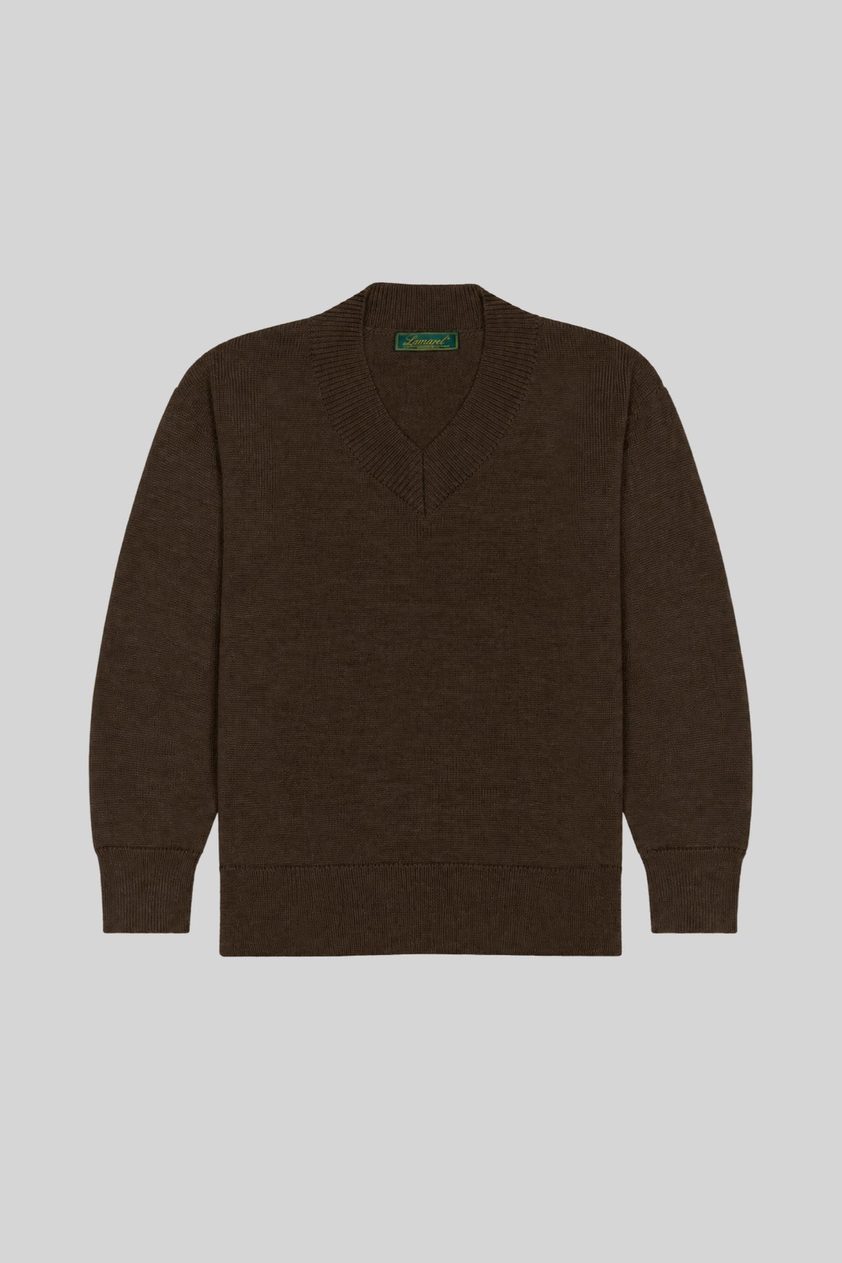 MERINO WOOL SLOUCHY V-NECK SWEATER