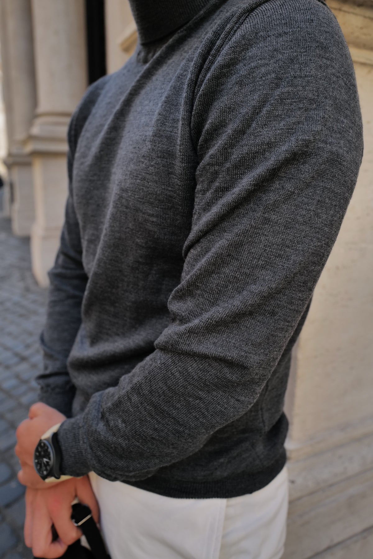MERINO WOOL TURTLENECK