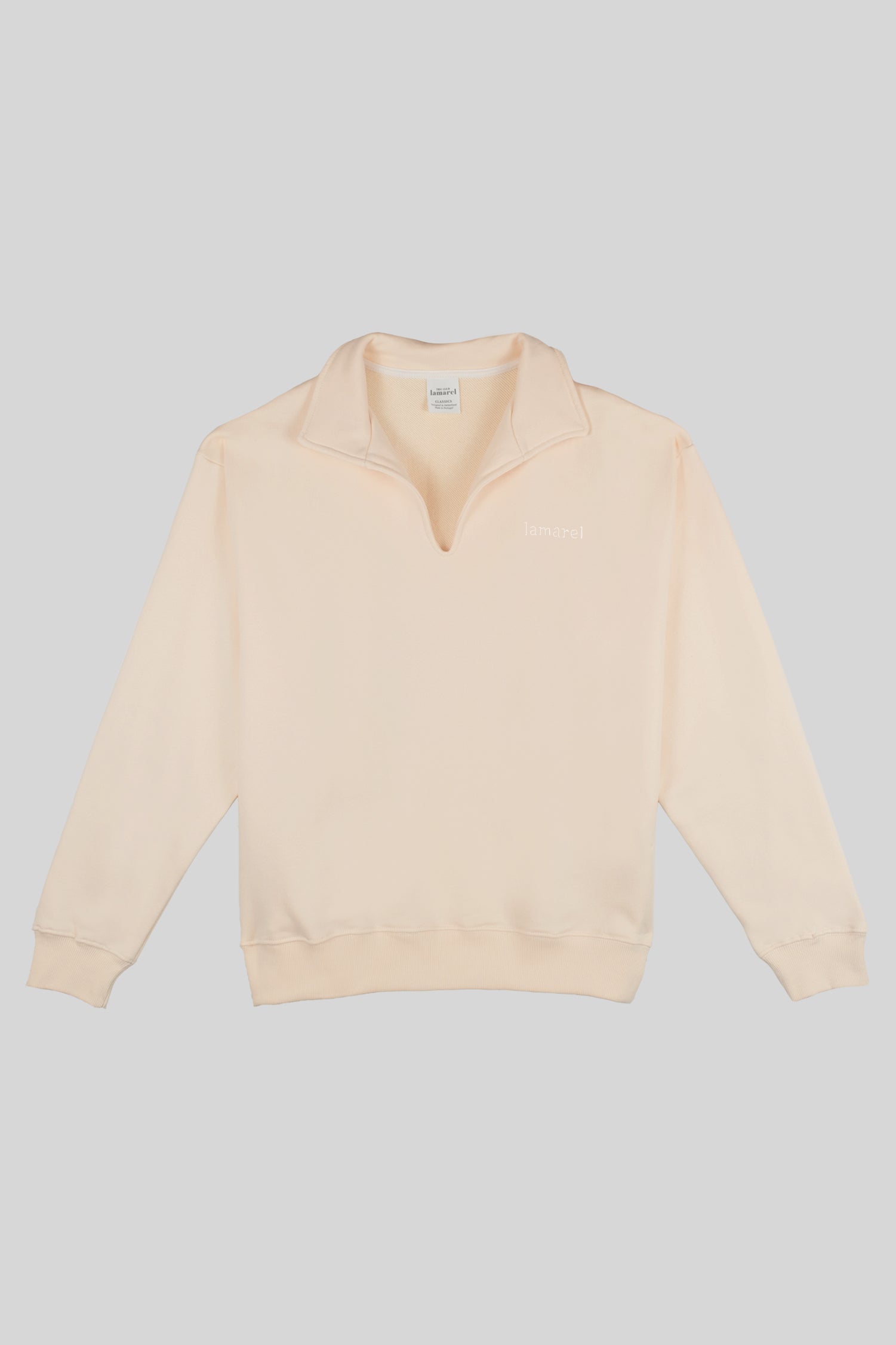 V-NECK SWEATER NO FLEECE
