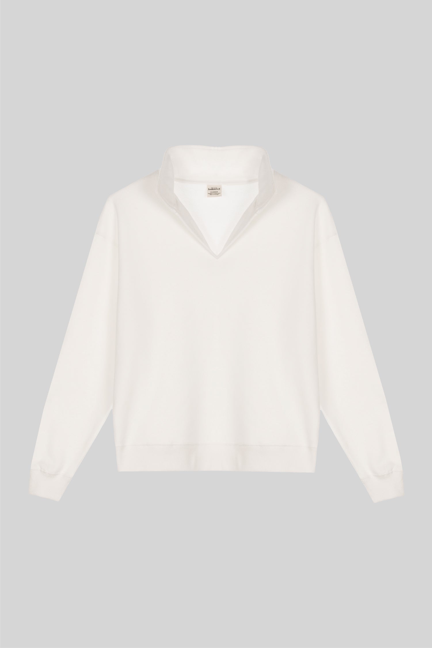 V-NECK SWEATER NO FLEECE