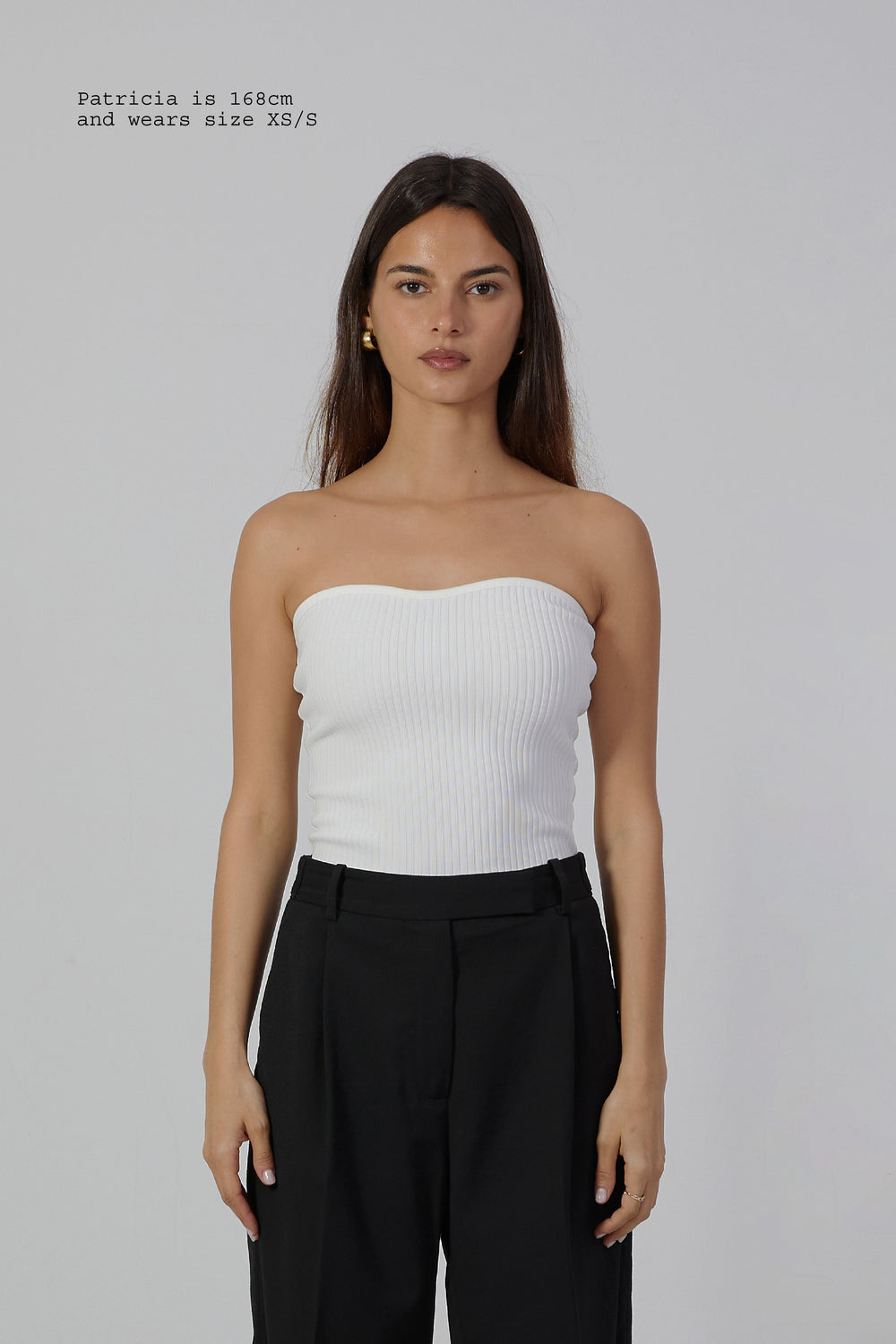 RIBBED TUBE TOP