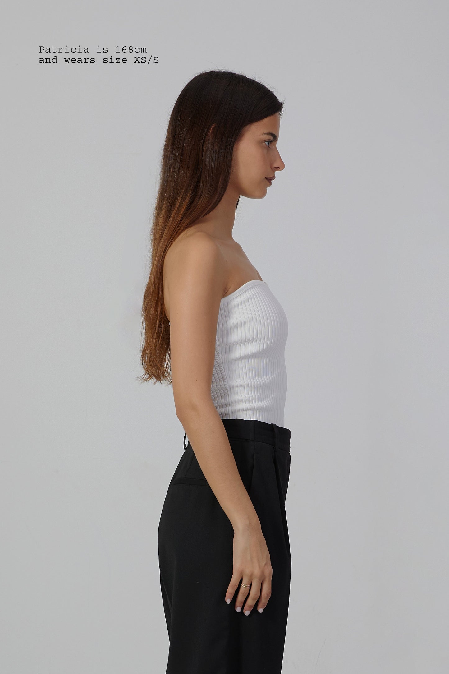 RIBBED TUBE TOP