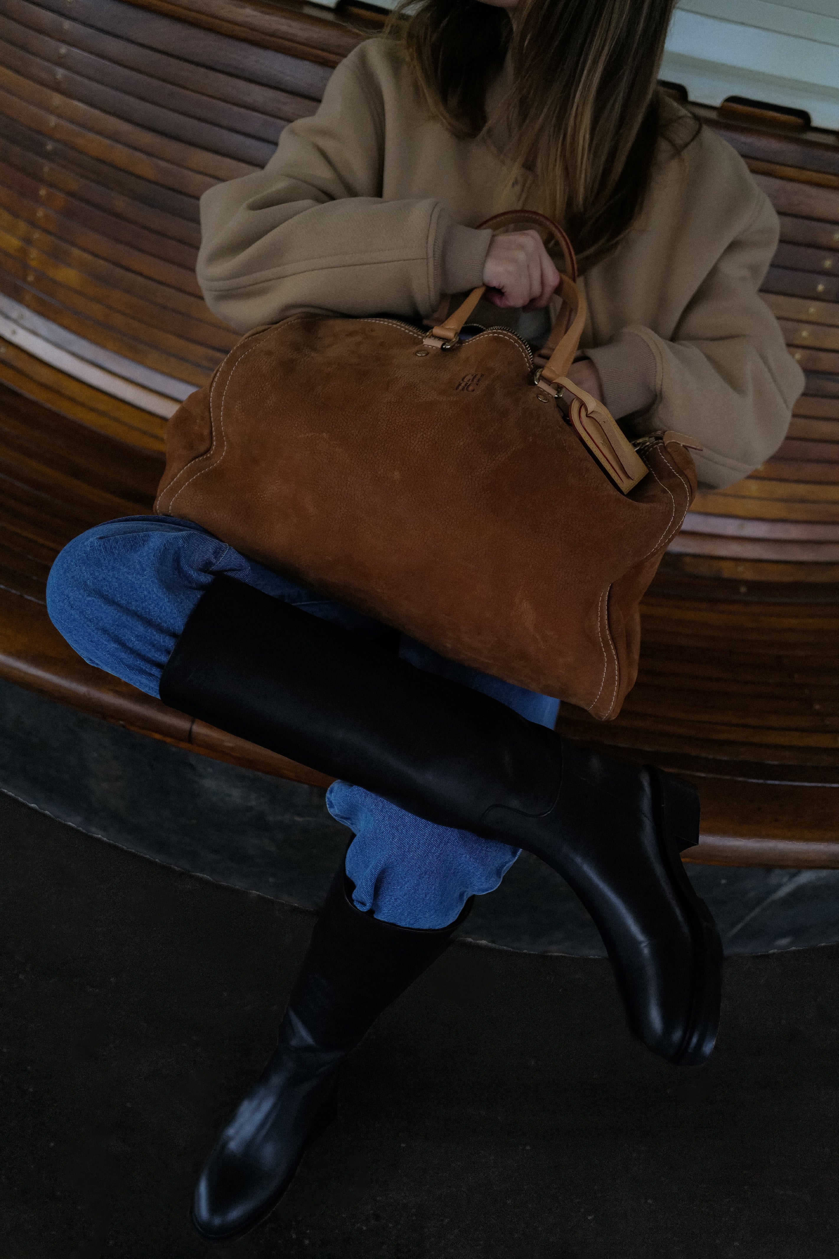 LEATHER RIDING BOOTS