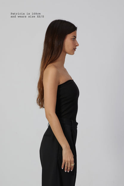 RIBBED TUBE TOP